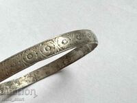 High sample renaissance silver bracelet.