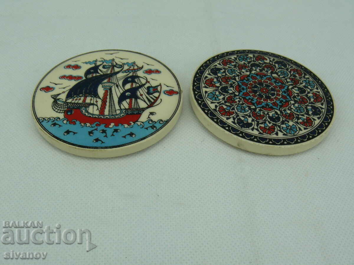 Interesting porcelain coasters #2273 with price 14.99 BGN | € 7.66 Interesting porcelain coasters #2273 with price 14.99 BGN | € 7.66