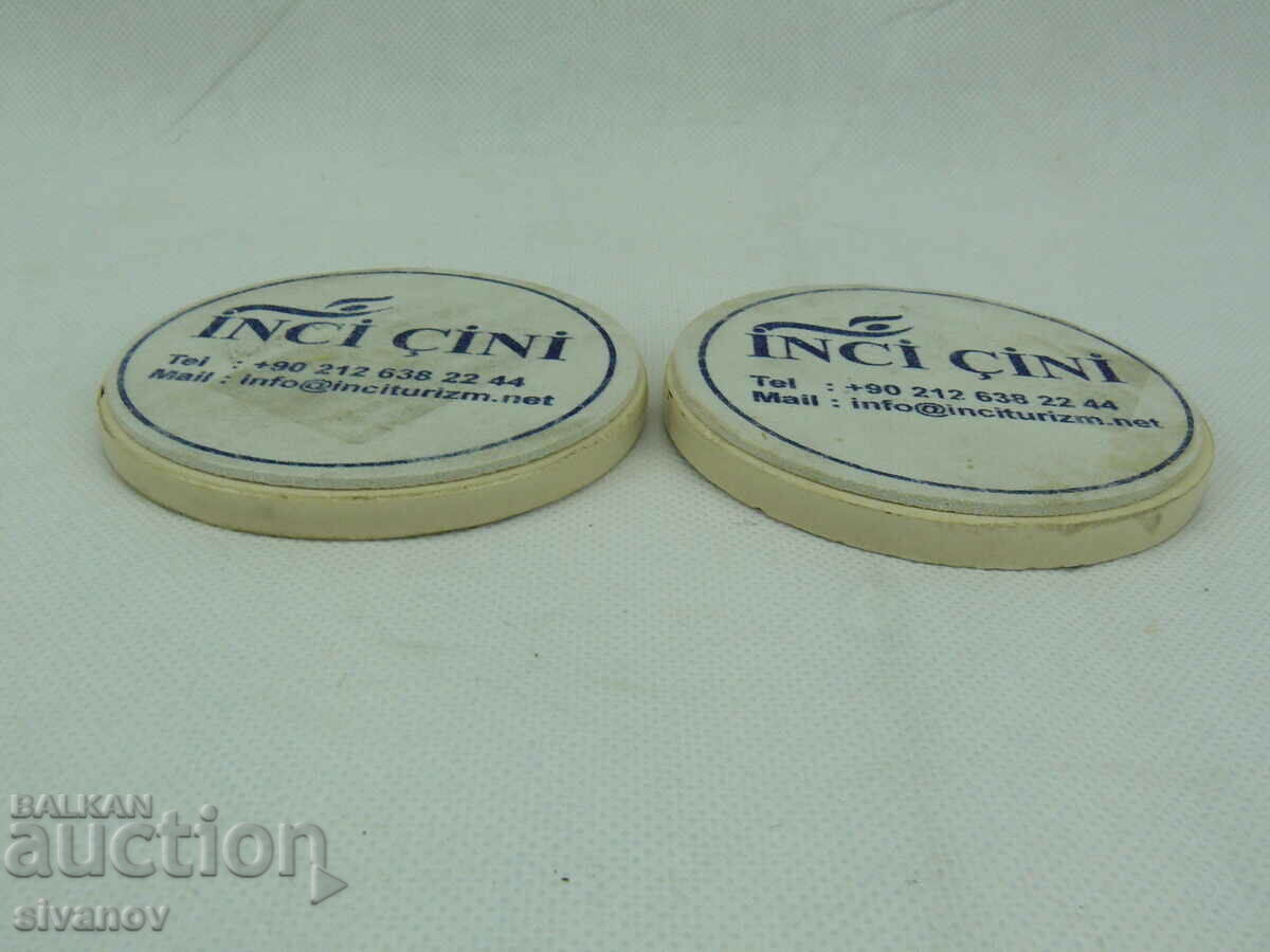 Delivery of Interesting porcelain coasters #2273 Delivery of Interesting porcelain coasters #2273