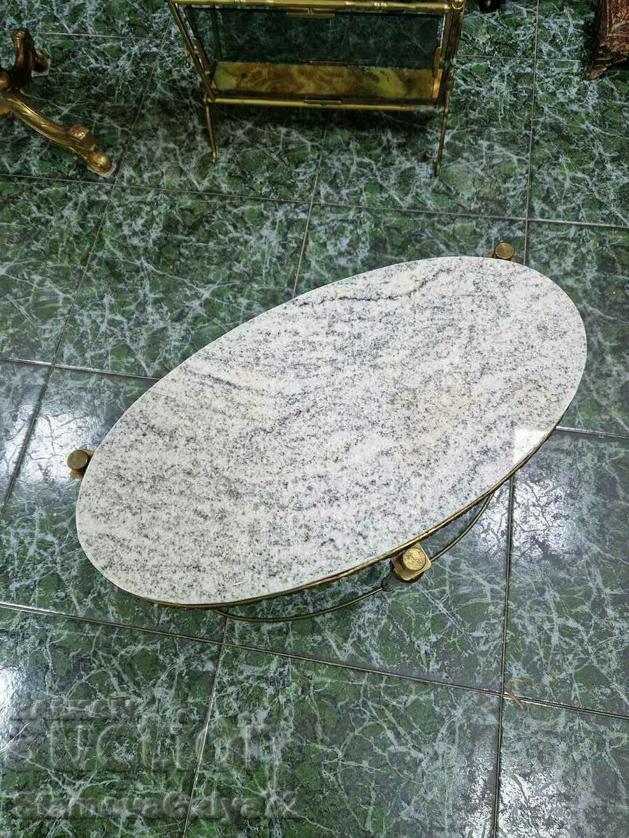 A wonderful antique Belgian bronze coffee table - 6