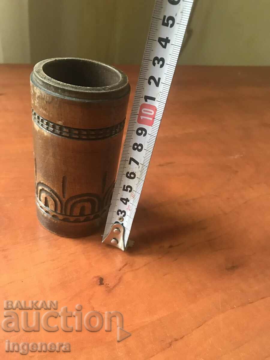 BOX BOX PENCIL HOLDER CARVED FROM SOCA with price 8.00 BGN | € 4.09 BOX BOX PENCIL HOLDER CARVED FROM SOCA with price 8.00 BGN | € 4.09