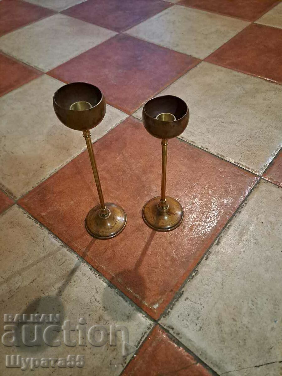 Priest 2 pcs. Copper and BRASS 25 cm. 7 5 cm. with price 70.00 BGN | € 35.79 Priest 2 pcs. Copper and BRASS 25 cm. 7 5 cm. with price 70.00 BGN | € 35.79