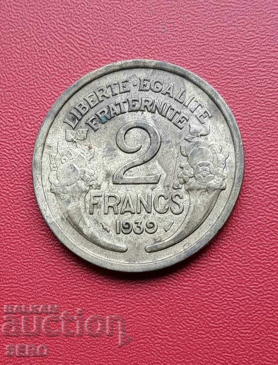 Франция-2 франка 1939