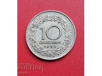 Австрия-10 гроша 1925