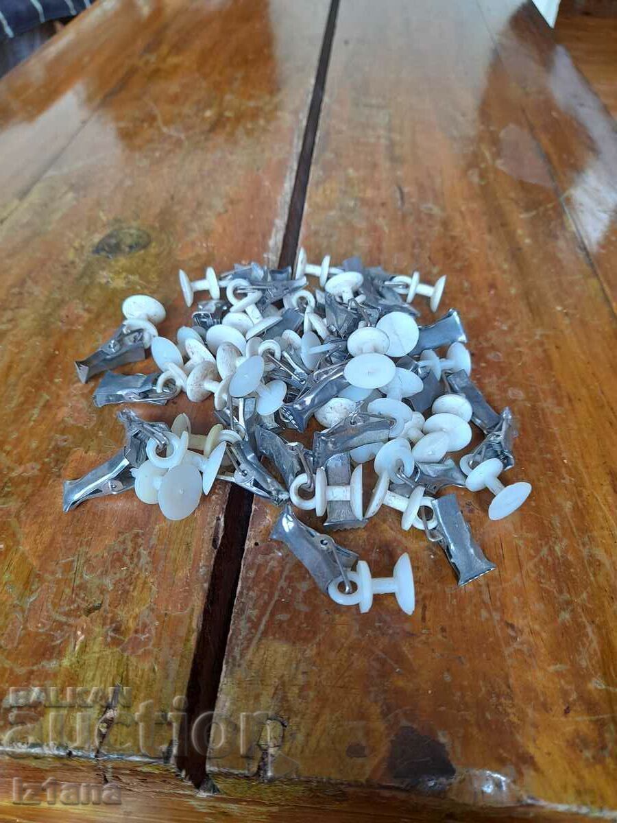 Old hooks, curtain hooks Old hooks, curtain hooks