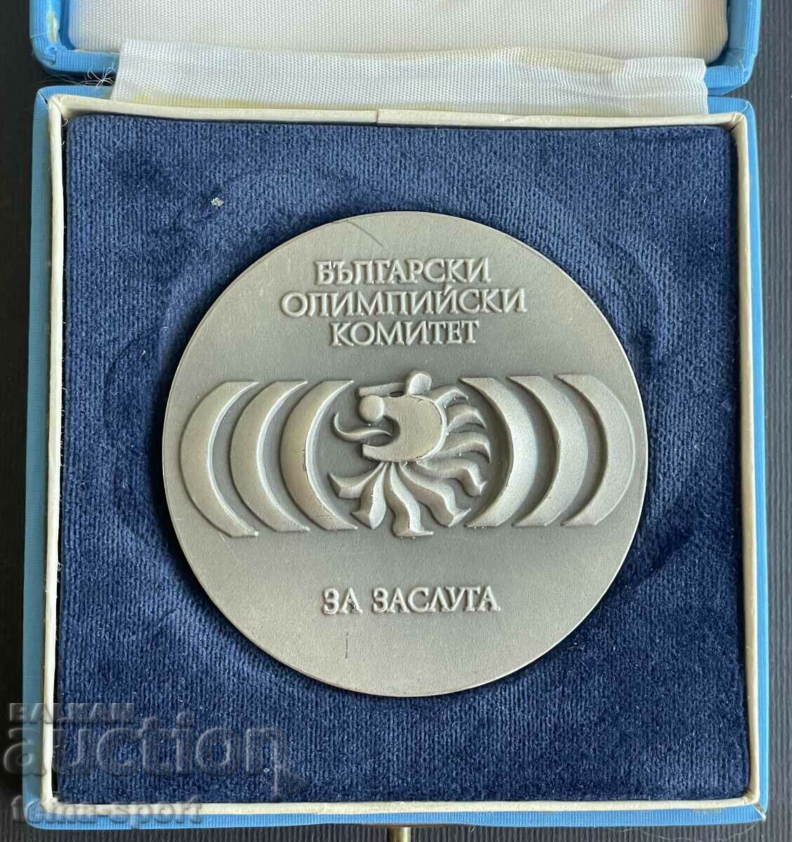 8 Bulgaria Plaque For Merit BOK Olympic Committee with price 35.00 BGN | € 17.90 8 Bulgaria Plaque For Merit BOK Olympic Committee with price 35.00 BGN | € 17.90