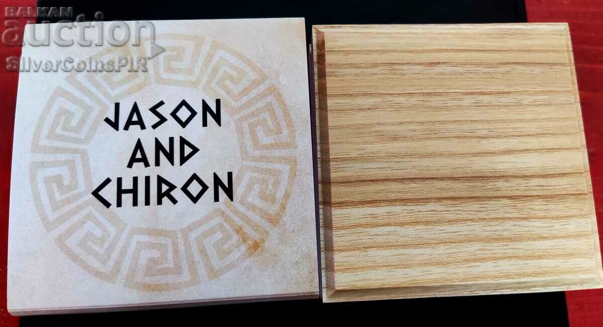 Silver 2 oz Jason and Chiron 2022 Argonauts - 6 Silver 2 oz Jason and Chiron 2022 Argonauts - 6