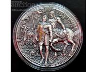 Argint 2 oz Jason și Chiron 2022 Argonauts