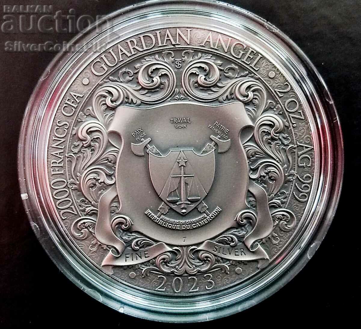 Παράδοση Silver 2 oz Guardian Angel 2023 Καμερούν Παράδοση Silver 2 oz Guardian Angel 2023 Καμερούν