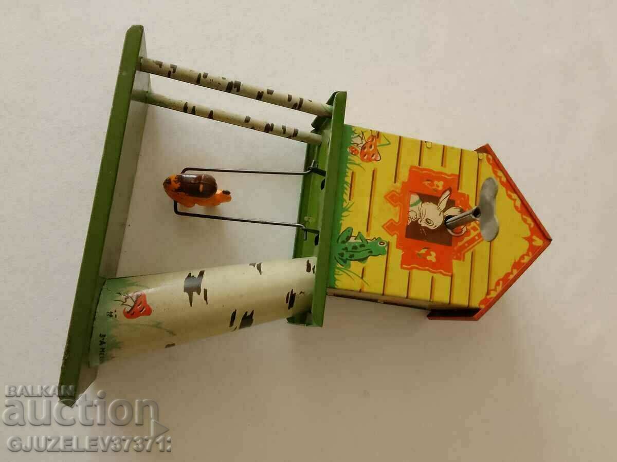 A children's toy, a rare roll-up house with - 5 A children's toy, a rare roll-up house with - 5