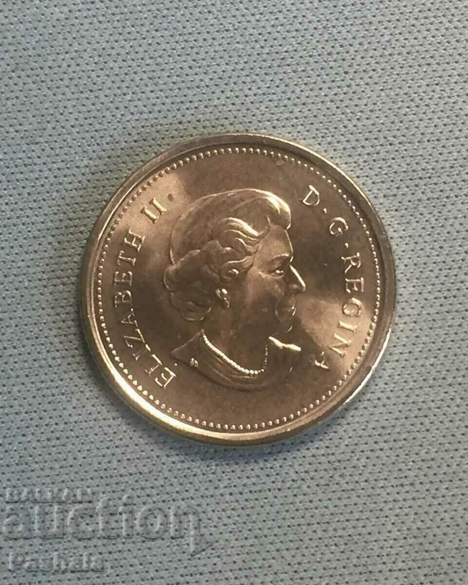 Canada 25 cent 2010 with price 2.50 BGN | € 1.28