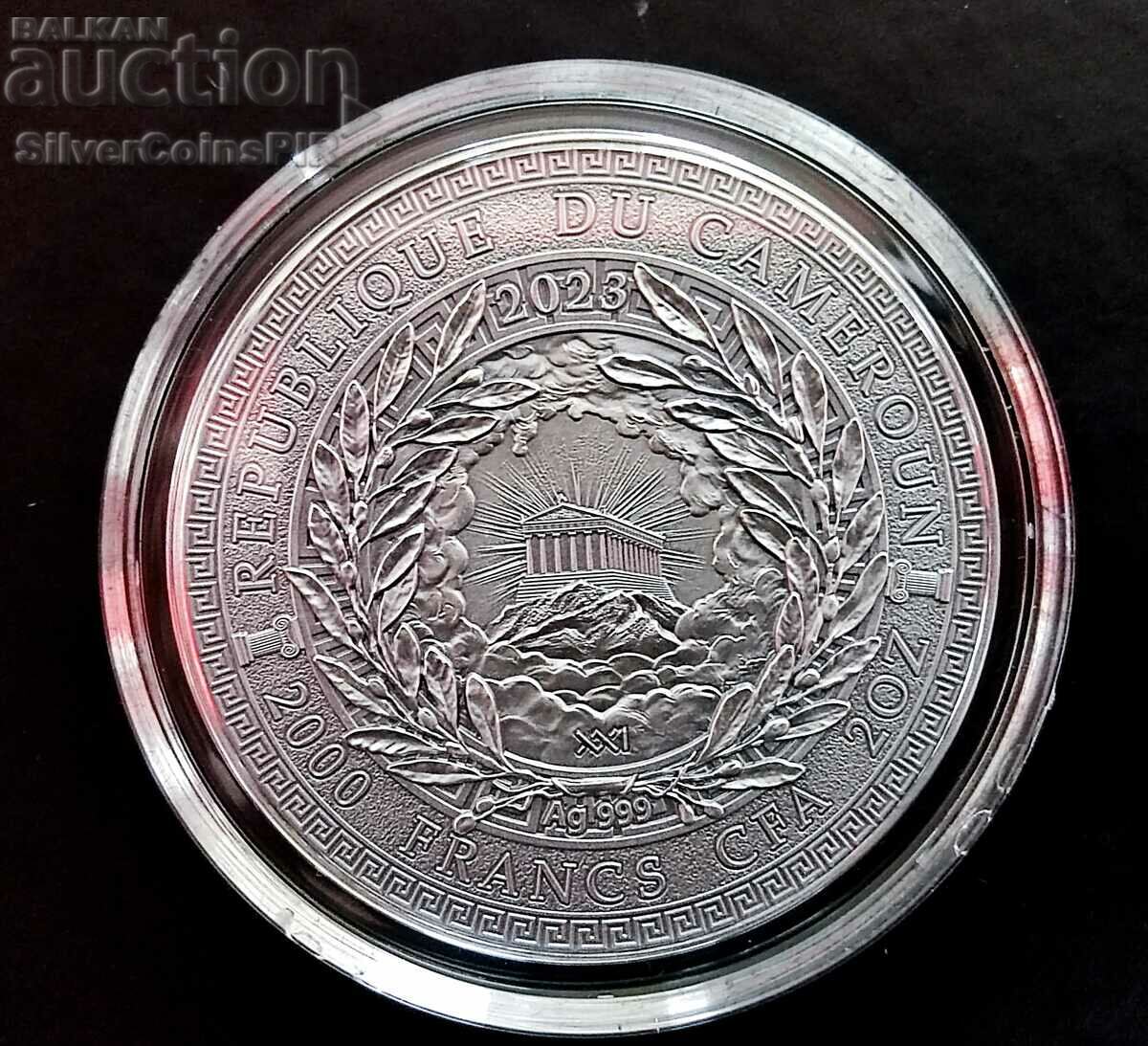 Silver 2 Oz Perseus and Andromeda 2023 Greek Mythology - 5 Silver 2 Oz Perseus and Andromeda 2023 Greek Mythology - 5