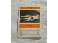 CALENDAR TOYOTA 1991