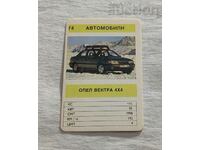 OPEL VECTRA 4X4 CALENDAR 1991/