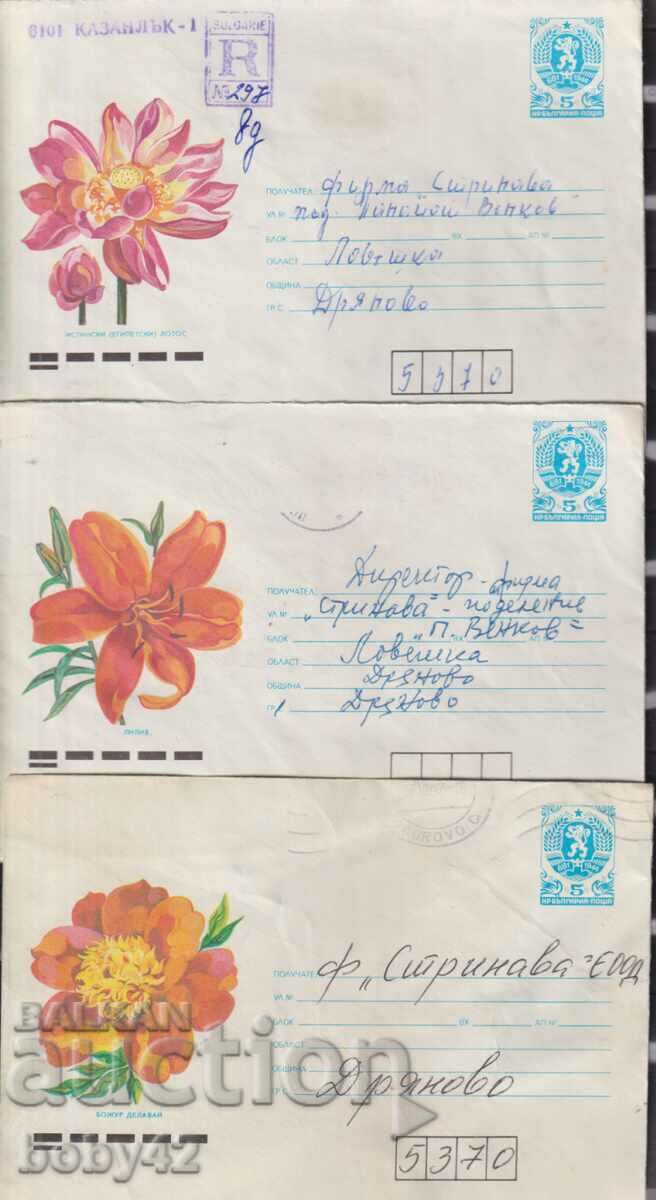 IPTZ 5 st.flora- Λουλούδια 17 φάκελοι
