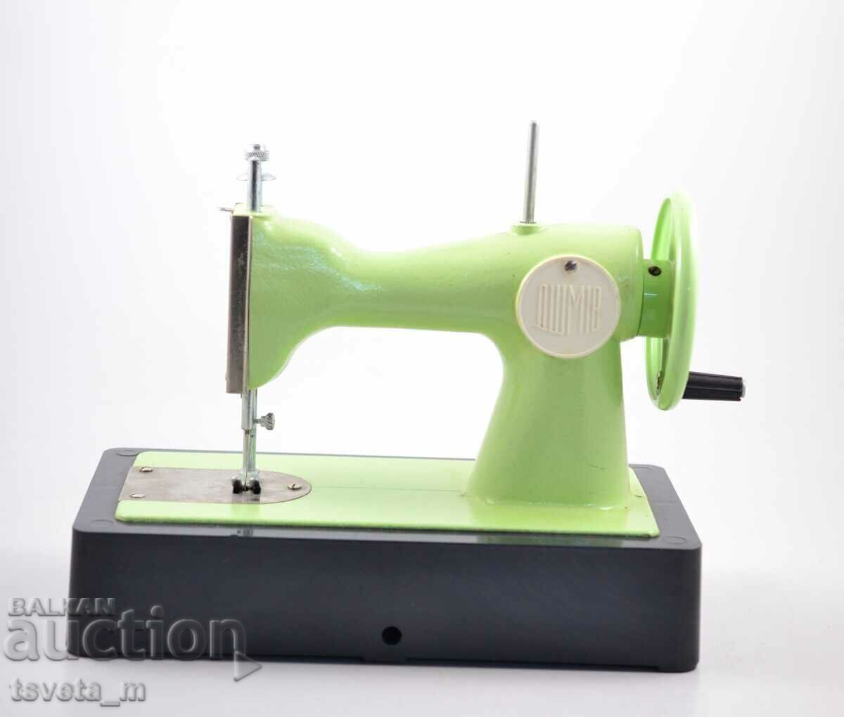 Mașină de cusut URSS metal și plastic, jucării pentru copii, socială