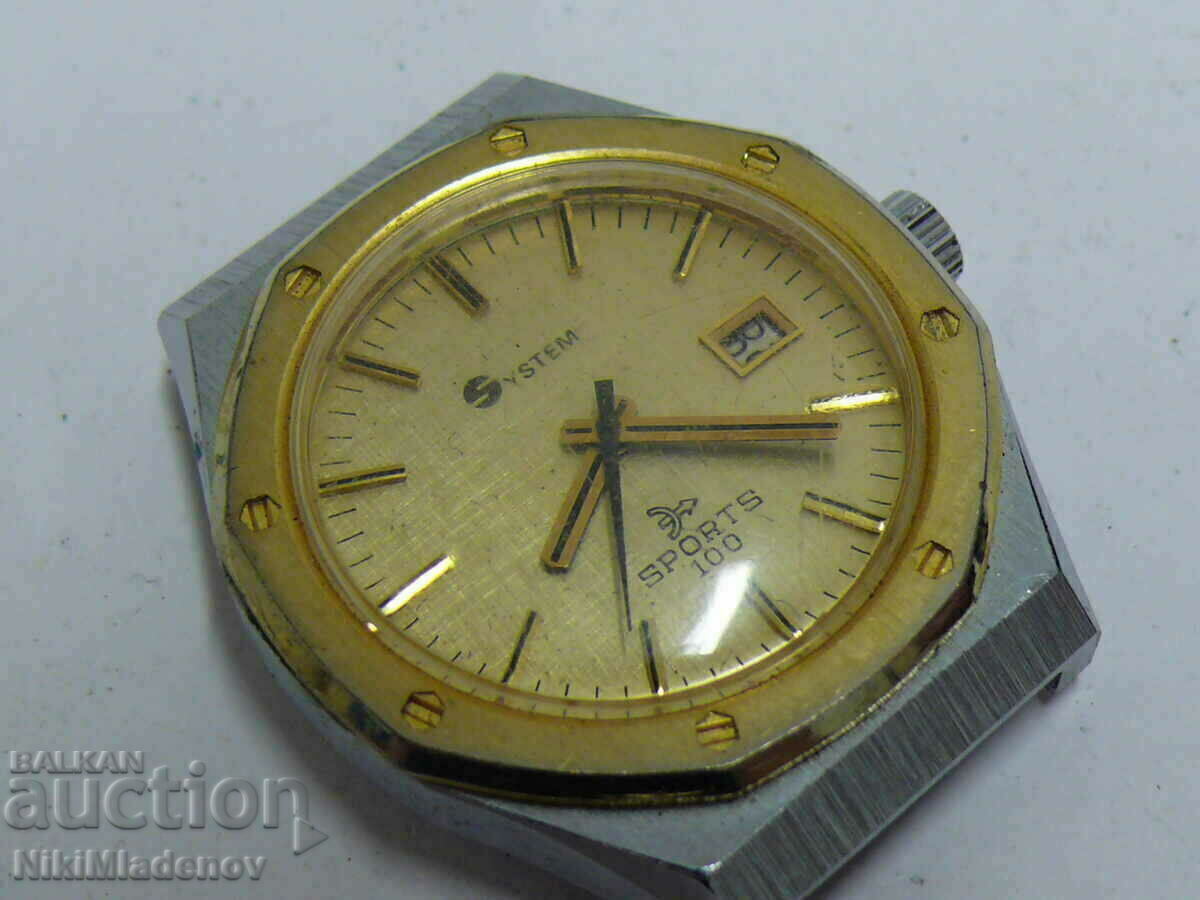 Livrarea Ceas de mână pentru bărbați Swiss SYSTEM SPORTS 100, nu funcționează Livrarea Ceas de mână pentru bărbați Swiss SYSTEM SPORTS 100, nu funcționează