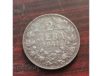 Bulgaria 2 BGN 1941 - fier