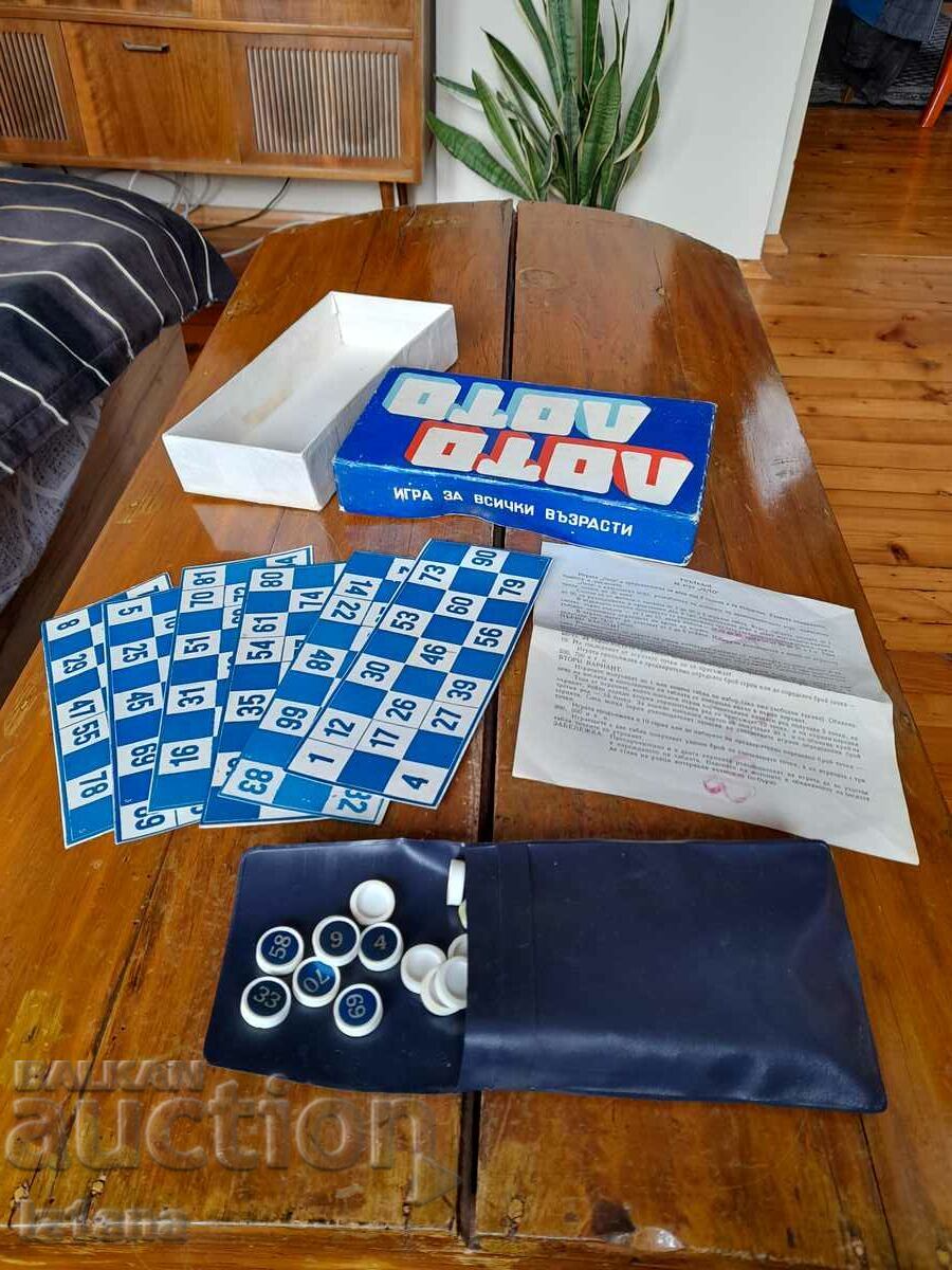 Δημοπρασία Ένα παλιό παιδικό παιχνίδι Λόττο Δημοπρασία Ένα παλιό παιδικό παιχνίδι Λόττο