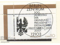 2001. Германия. 300-годишнината на Кралство Прусия.