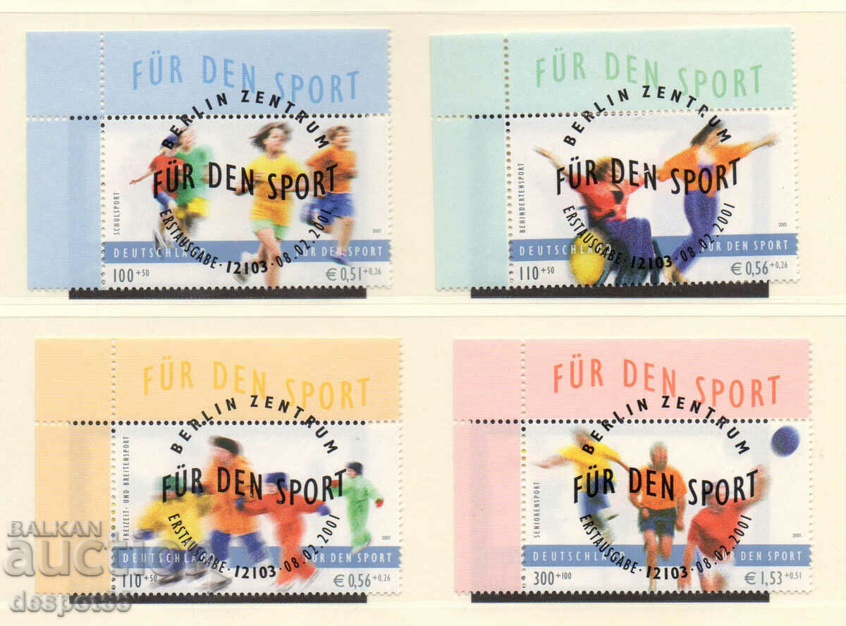2001. Germany. Sports - Charity Brands.