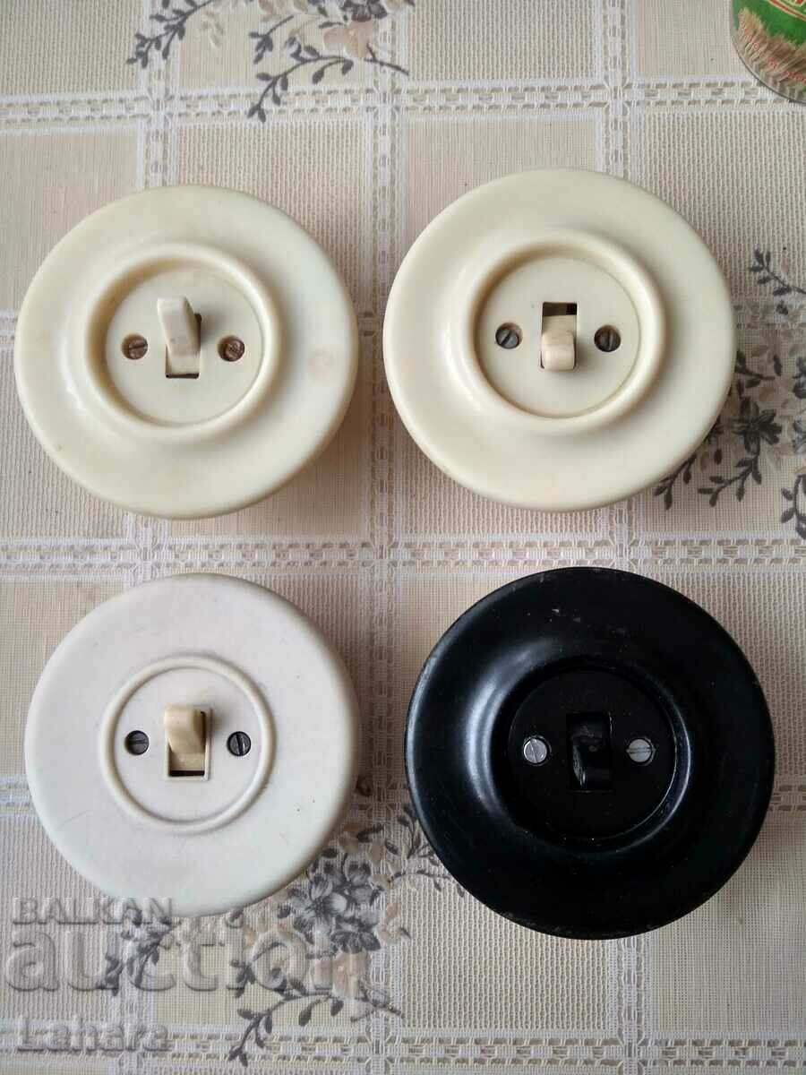 Antique electrical switches, key