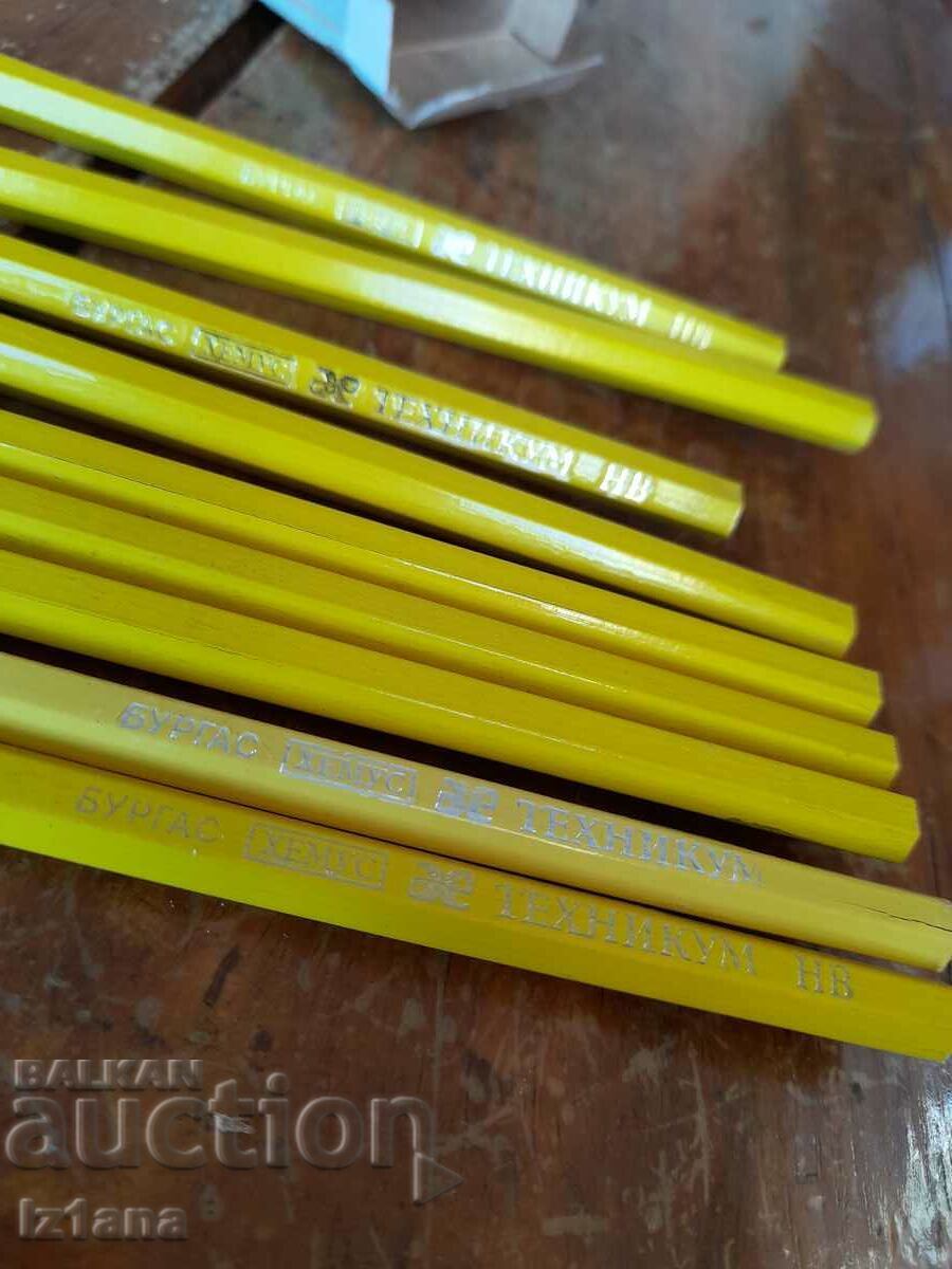 Old pencils, Technical College, DIP Hemus Burgas - 5 Old pencils, Technical College, DIP Hemus Burgas - 5