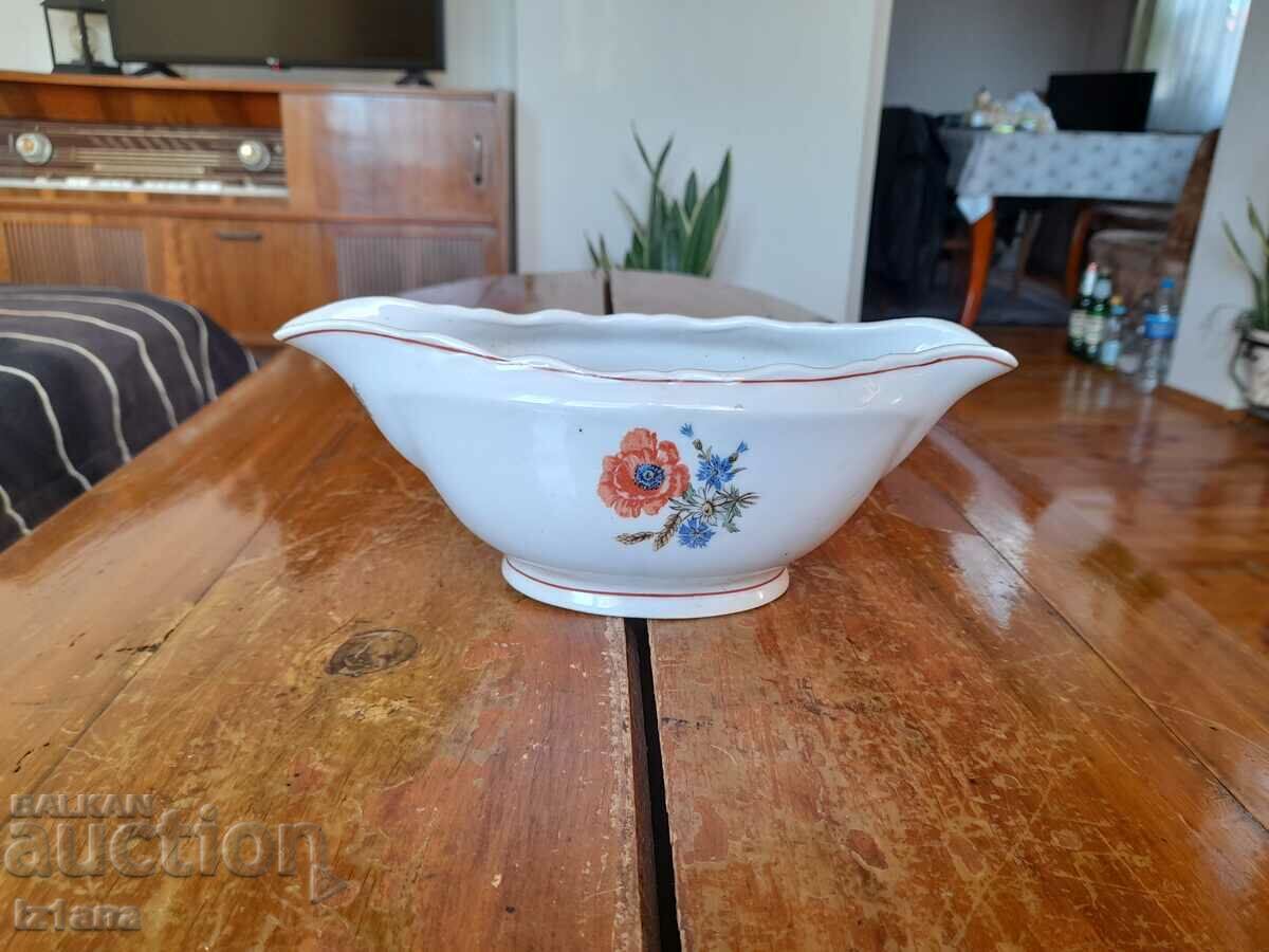 Old porcelain saucer Old porcelain saucer