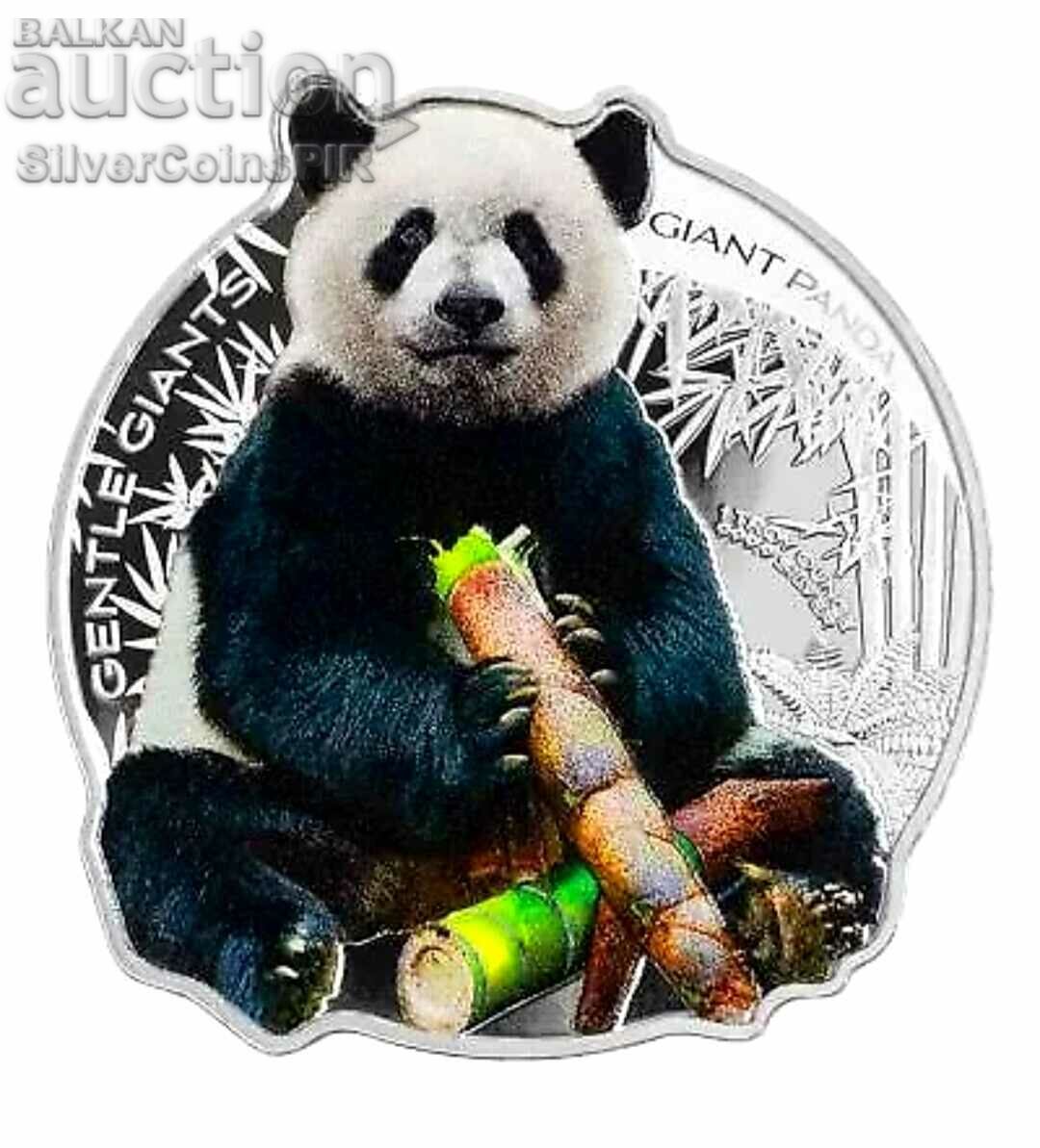 Silver 1 oz Panda Gentle Giants 2022
