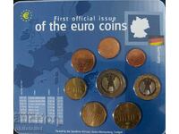 Германия 2002 F - Евро сет - серия от 1 цент до 2 евро