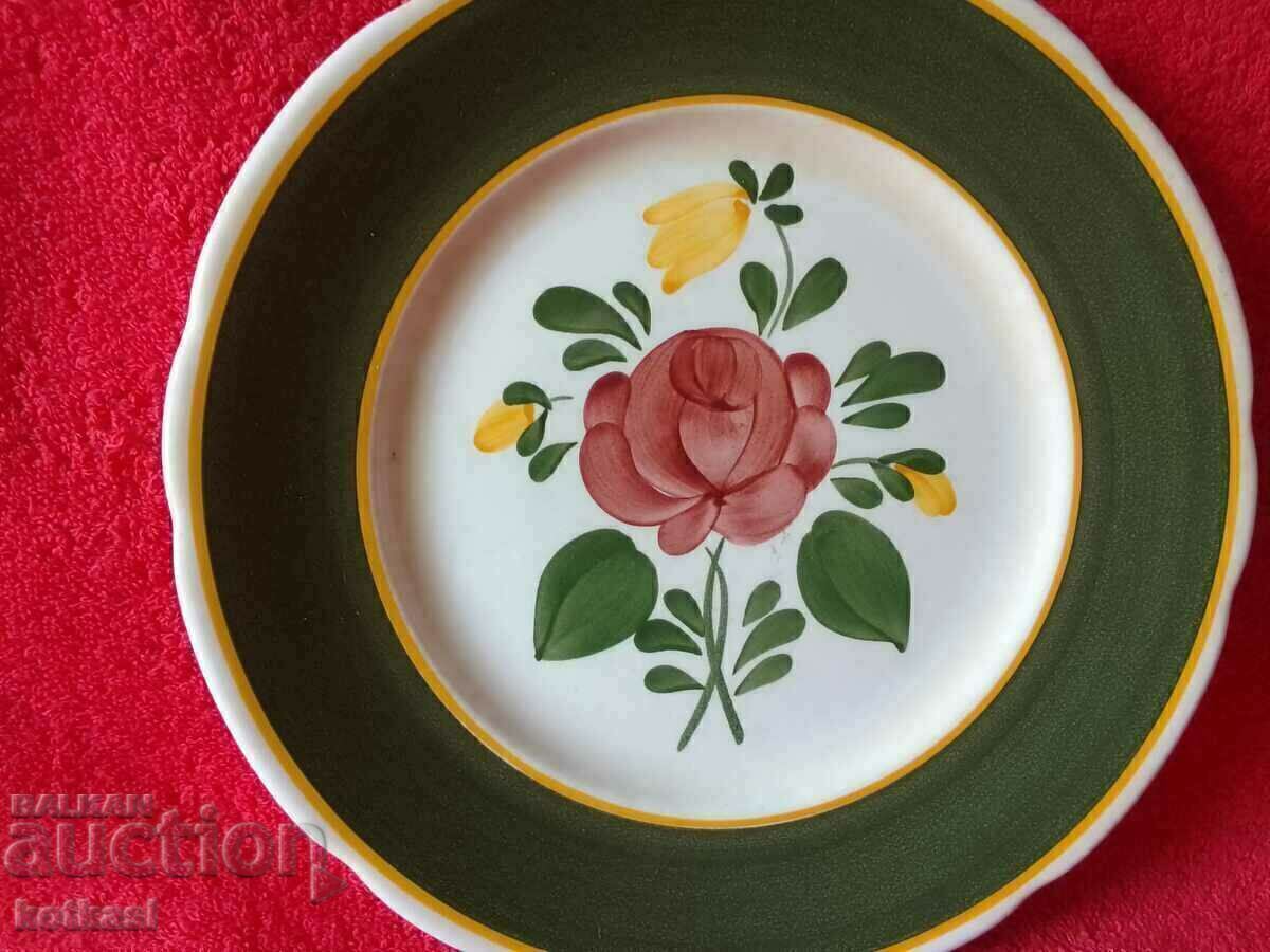 Old porcelain plate Villeroy&Boch Mettlach Germany Flowers with price 75.50 BGN | € 38.60 Old porcelain plate Villeroy&Boch Mettlach Germany Flowers with price 75.50 BGN | € 38.60
