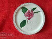 Old porcelain plate Villeroy&Boch Luxembourg Handmade