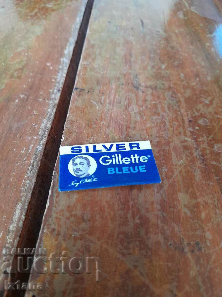 Brici vechi Gillette Silver Bleue