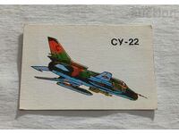 AERONAVE SU-22 CALENDAR URSS 1989