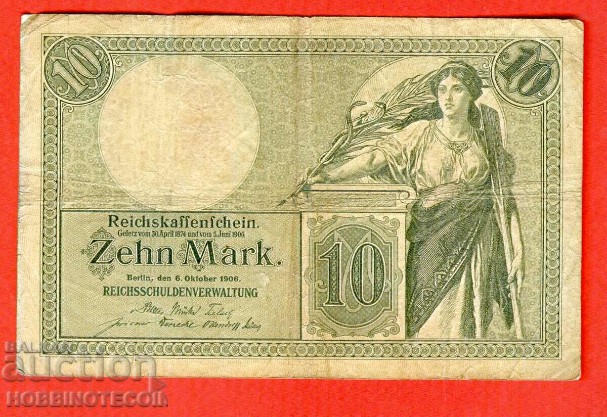 ΓΕΡΜΑΝΙΑ ΓΕΡΜΑΝΙΑ 10 Γραμματόσημα - έκδοση - τεύχος 1906