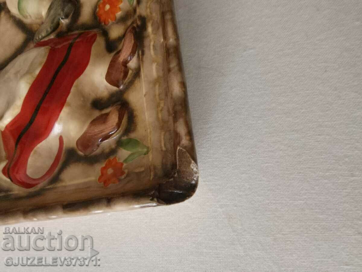 Antique Rare Collectible Wall Plaque Austria Ti - 6 Antique Rare Collectible Wall Plaque Austria Ti - 6