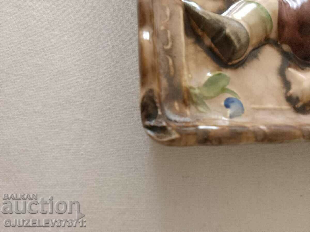 Antique Rare Collectible Wall Plaque Austria Ti - 7 Antique Rare Collectible Wall Plaque Austria Ti - 7