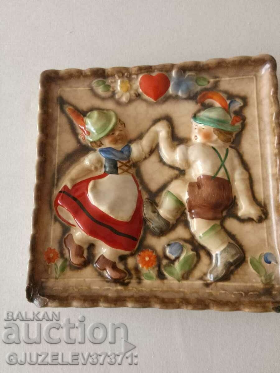 Antique Rare Collectible Wall Plaque Austria Ti Antique Rare Collectible Wall Plaque Austria Ti