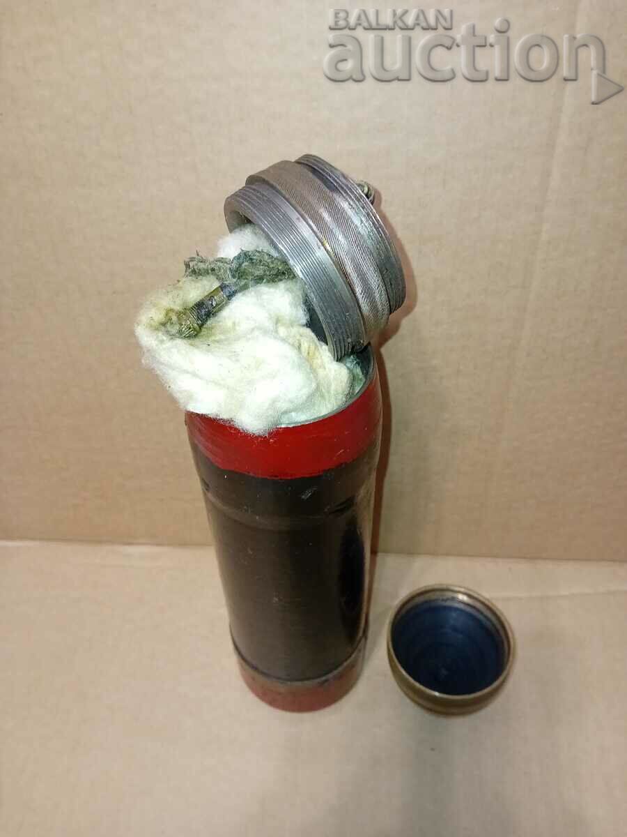 77mm shell gas oil lamp WW1 WWI - 6 77mm shell gas oil lamp WW1 WWI - 6