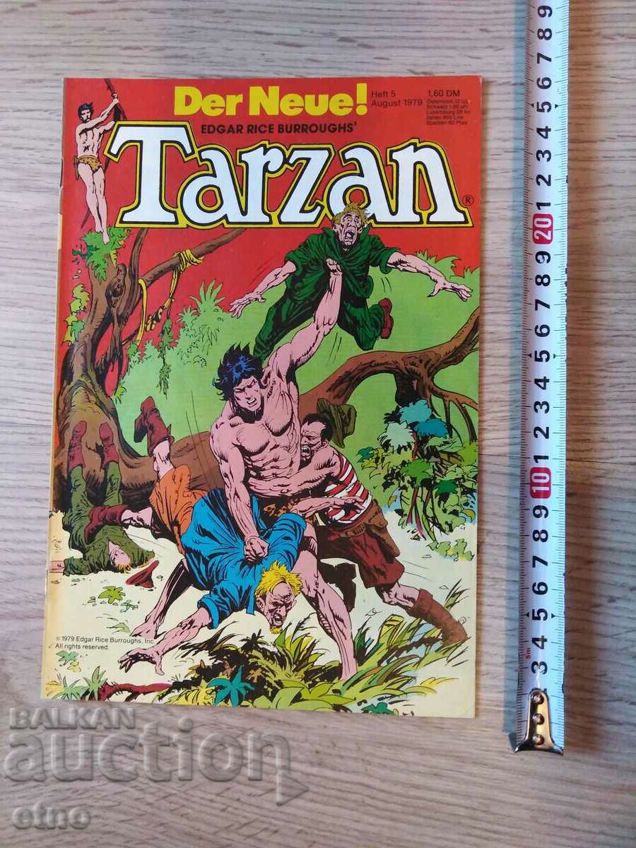 1979, 5th issue, VINTAGE GERMAN COMICS - TARZAN