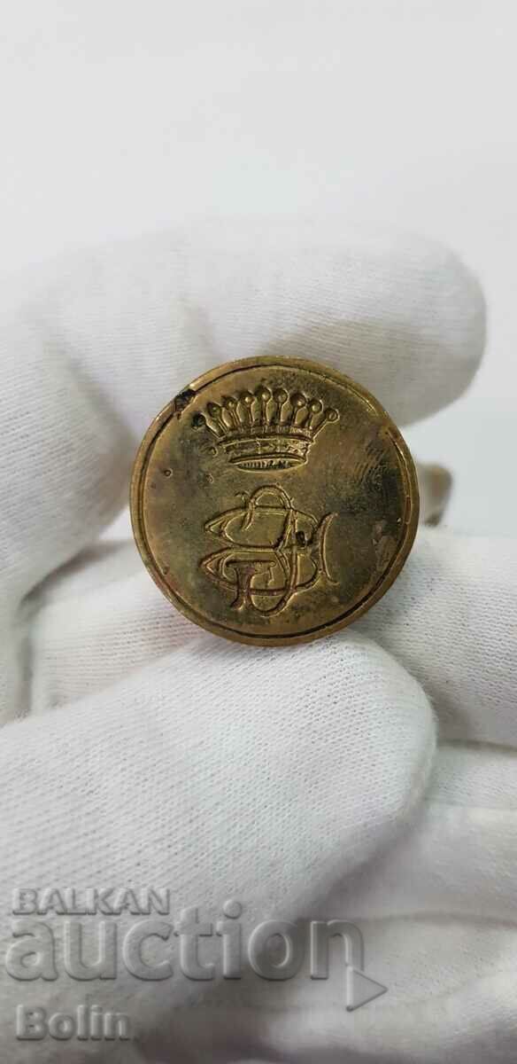 Auction Rare French bronze seal - arm, snake 19th century Auction Rare French bronze seal - arm, snake 19th century