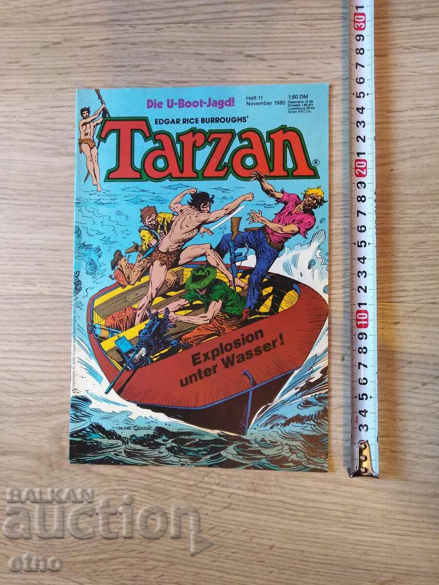 1980, 11ο τεύχος, VINTAGE GERMAN COMICS - TARZAN