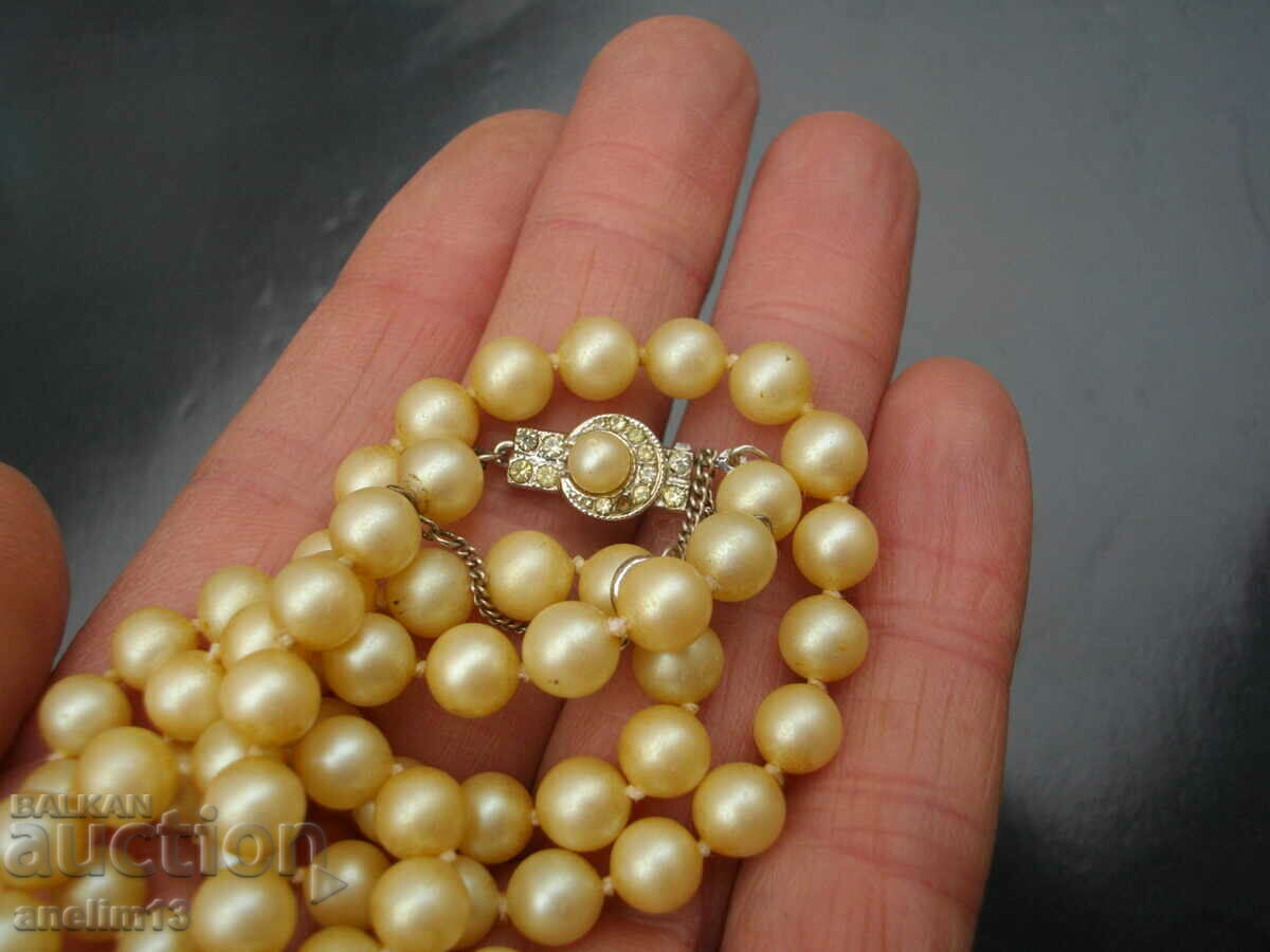 COGIER DE PERLE VECHI COlier - 5 COGIER DE PERLE VECHI COlier - 5