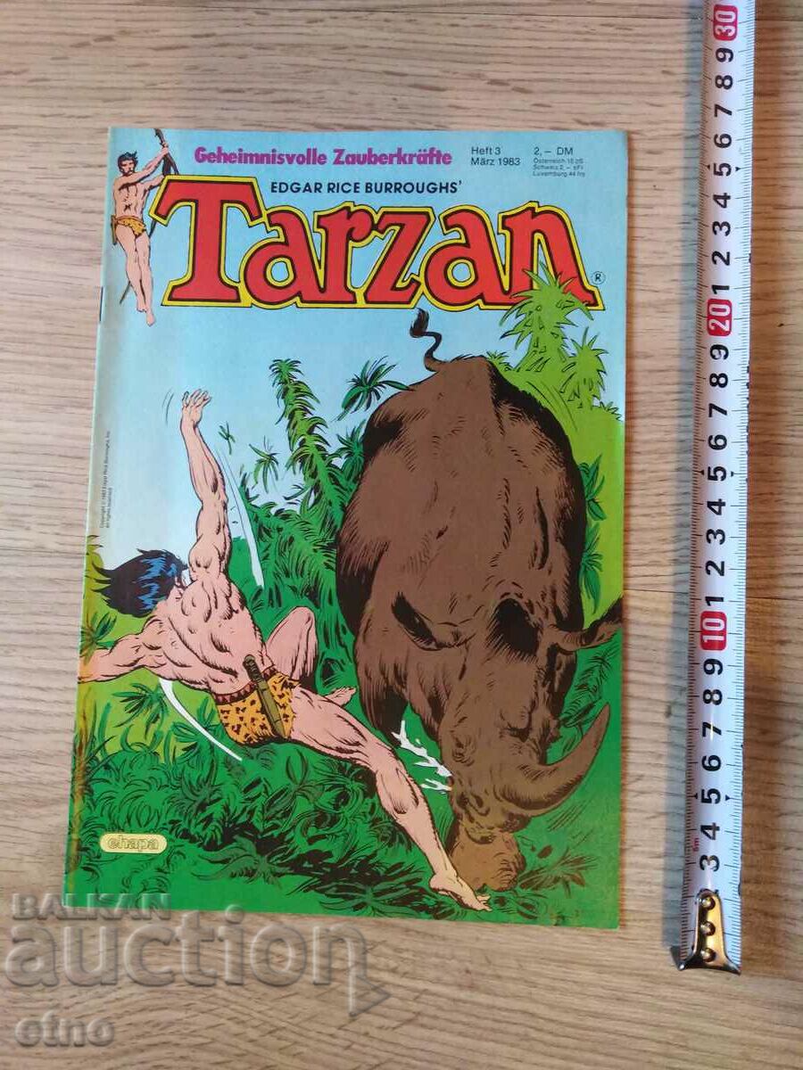 1983, 3rd issue, VINTAGE GERMAN COMICS - TARZAN