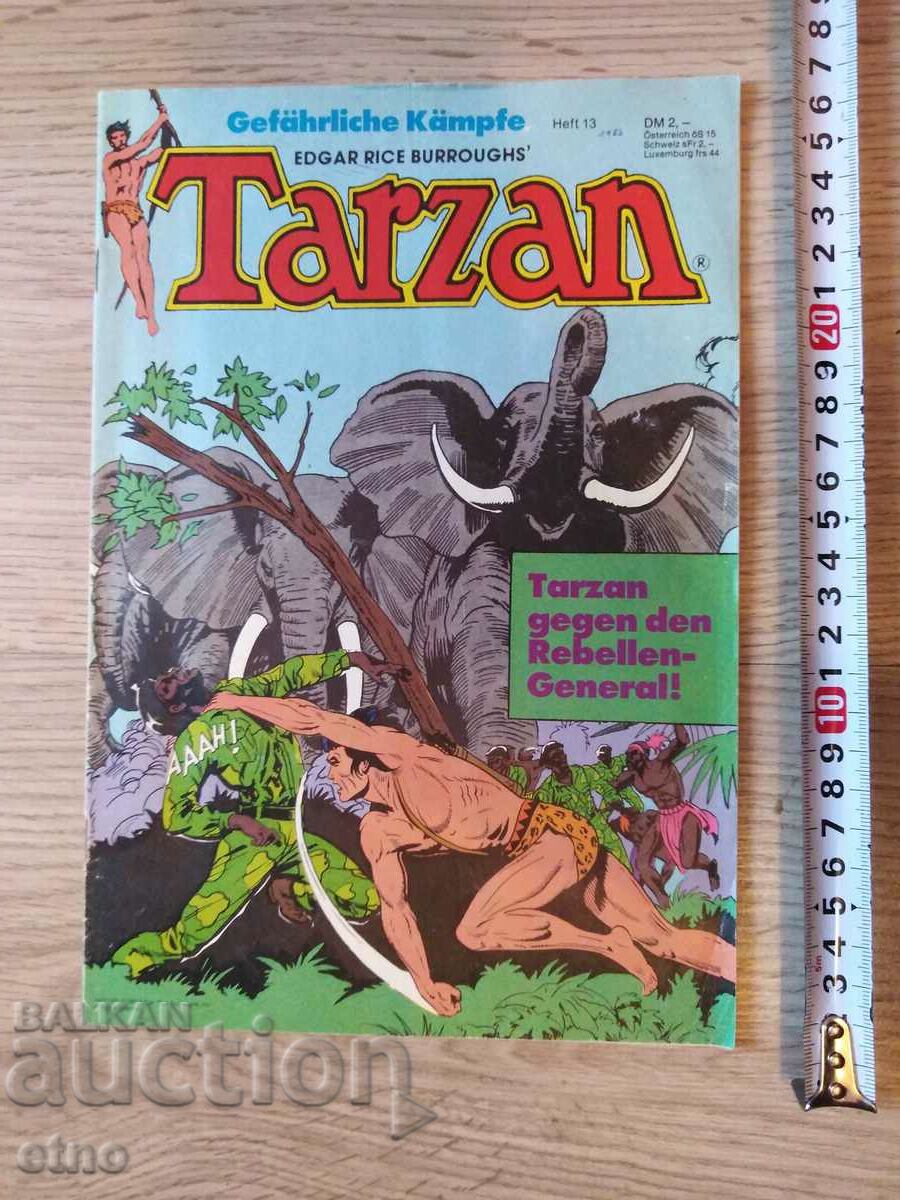 1983, 13th issue, VINTAGE GERMAN COMICS - TARZAN