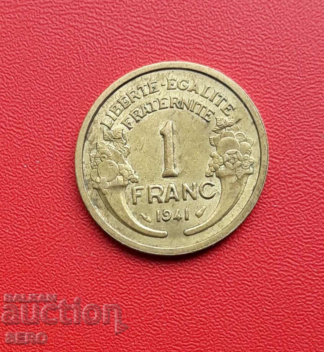 Franța-1 franc 1941