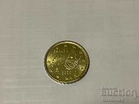 Spain 10 euro cent 2020