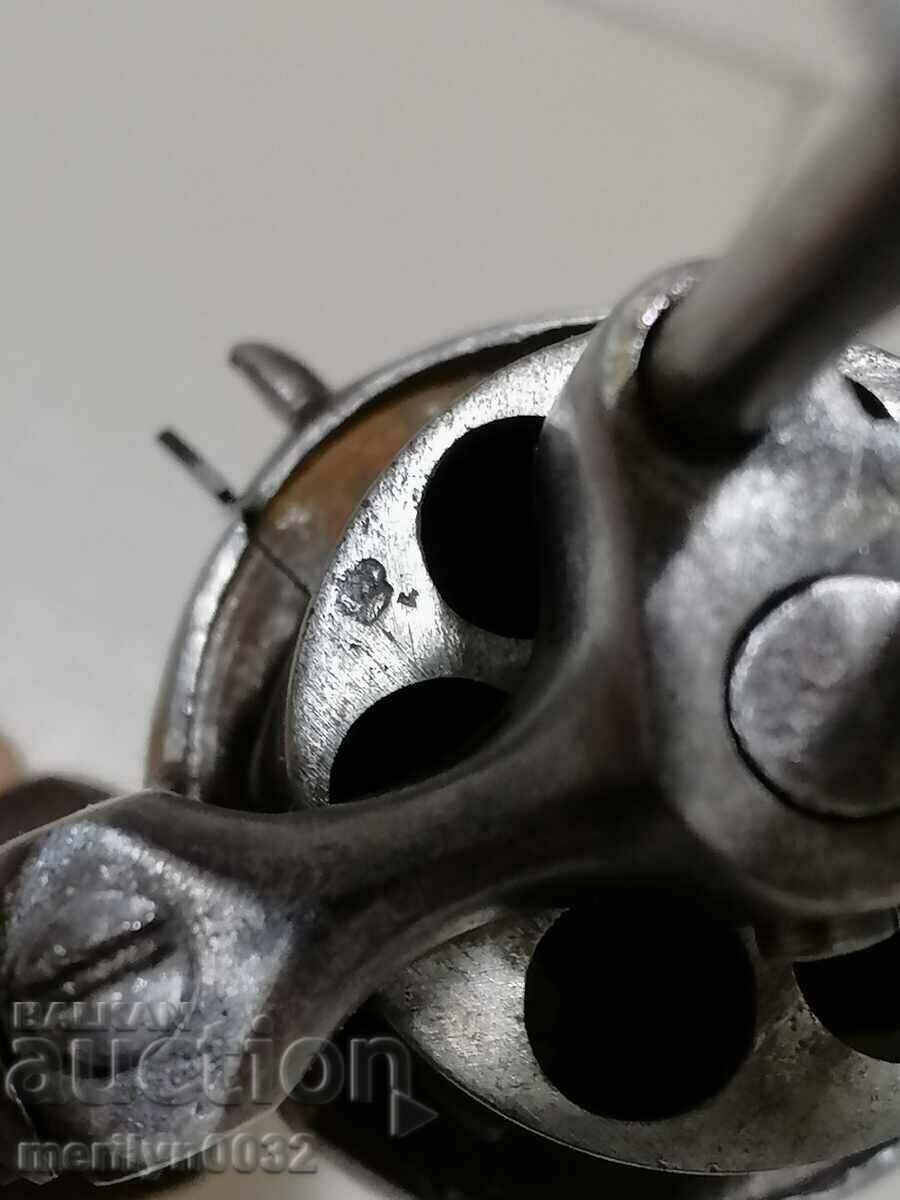 French pin revolver Lefoucher 9mm barrel 1960s - 6 French pin revolver Lefoucher 9mm barrel 1960s - 6