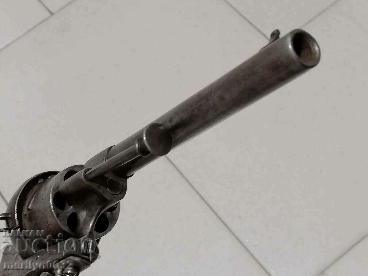 French pin revolver Lefoucher 9mm barrel 1960s - 7 French pin revolver Lefoucher 9mm barrel 1960s - 7