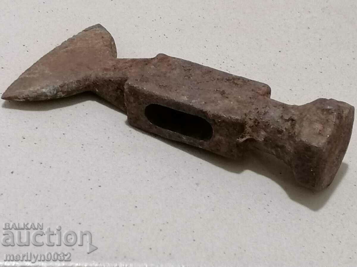 Old ax, axe, saber blade wrought iron - 7 Old ax, axe, saber blade wrought iron - 7